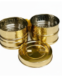 Hammered Brass 4-tier Tiffin Containers