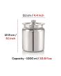 Stainless Steel Oil Jar – No.11