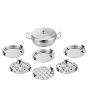 Stainless Steel Multi Kadai 6 in 1
