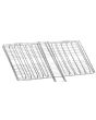 BBQ Rectangle Rack - Large Wooden Handle