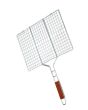BBQ Rectangle Rack - Large Wooden Handle