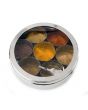 Stainless Steel Spice Box (Masala Dabba) with Clear Lid Size 13