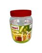 Sunpet 2000 ml Red Top Plastic Storage Jar Canister