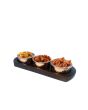 Katori Base With x3 Copper/Steel Katori Bowls - Full Set