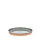 Copper Hammered Round Thali 30.5cm