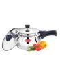 Premier Stainless Steel Handi Pressure Cooker with Glass Lid - 5L-liquid vol 4.3L