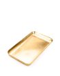 Rectangle Vintage Brass Effect Deluxe Platter - Small
