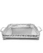 Large Rectangle Silver Tray
