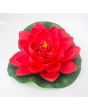 Floating Lotus Flower - Large - Red - Single