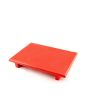 Red Wooden Patla - Rectangle Plain - Big