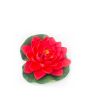 Floating Lotus Flower - Medium- Red - Single