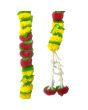 Single String Of Red & Yellow Artificial Flower Ladi - 57