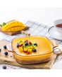 Visions Reverse Square Casserole 3L with Glass Cover