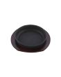 Sizzler - Heavy Round Iron Dish With Wooden Base And Sizzler Tongs