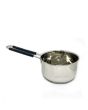 Stainless Steel Milk Pan with Pouring Lips - Size 14 cm