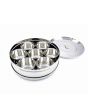 Stainless Steel Spice Box (Masala Dabba) with SS Lid & Cover Size 12