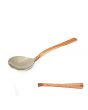 Copper Hammered Textured Handle Serving Spoon No 18