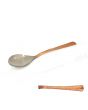 Copper Hammered Textured Handle Serving Spoon No 20