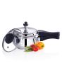 Premier Stainless Steel Handi Pressure Cooker with Glass Lid - 1.5L-liquid vol 1L