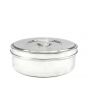 Stainless Steel Puri Dabba 14 With Stainless Steel Lid