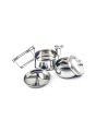 Stainless Steel Pyramid Tiffin 2 Tier