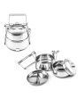 Stainless Steel Pyramid Tiffin 2 Tier