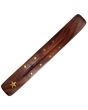 Wooden Flat Incense Stand With Moon and Stars