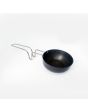 Deep Hard Anodized Wagaria With Stainless Steel Handle - Size 8