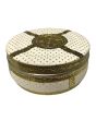 Decorated Dabba Big No 7 - White