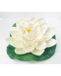 Floating Lotus Flower - Large - White - Single