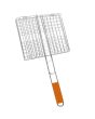 BBQ  Rectangle Rack - Medium Light Wooden Handle 