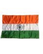 Extra Large India Flag- Satin Material