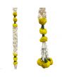 Single String Of Yellow Pom Pom with Jasmin Artificial Flowers - 39
