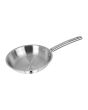 Zinel Tri-Ply Stainless Steel Frying Pan, 24cm