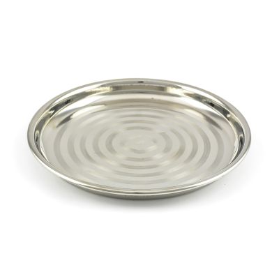 Stainless Steel Baggi China Plate No. 13
