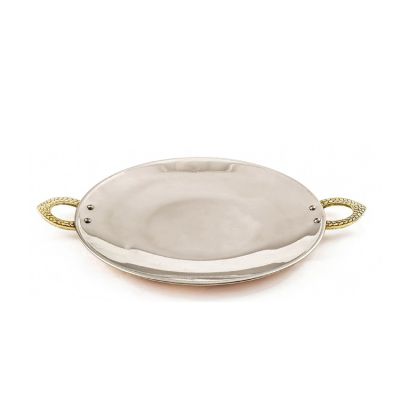 Copper Hammered Tawa 20cm No.2