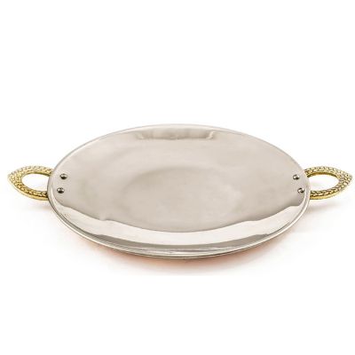 Copper Hammered Tawa 22.5 No.3