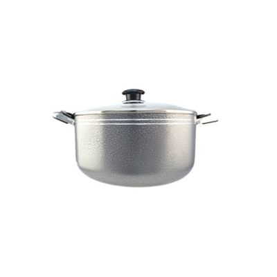 Grey Non-Stick Casserole with Glass Lid – 24 cm