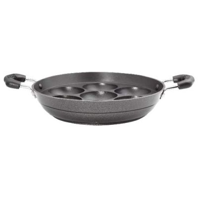 PREMIER Non Stick Paniyara pan Small Induction Bottom (with Handle)