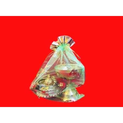 Printed Organza Gift Bag – Single – Size 40