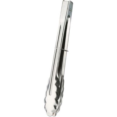 Serving Stainless Steel Oval Tong 7"