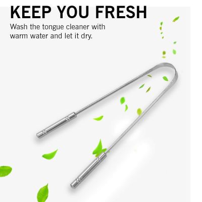 Stainless Steel Tongue Cleaner