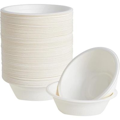 Biodegradable Large Disposable Bowls 12oz / 340ml Pack Of 25