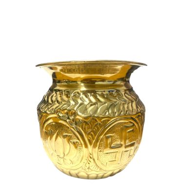 Brass Nakshi Chambu Lota 7