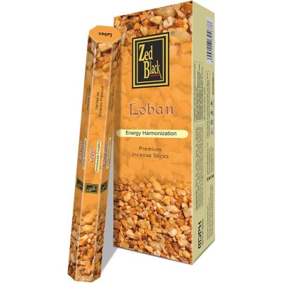 Zed Black Loban Incense Sticks (Pack of 6)