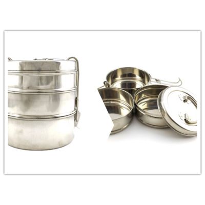Indian Classic Traditional SS Wire Tiffin 7 x 3