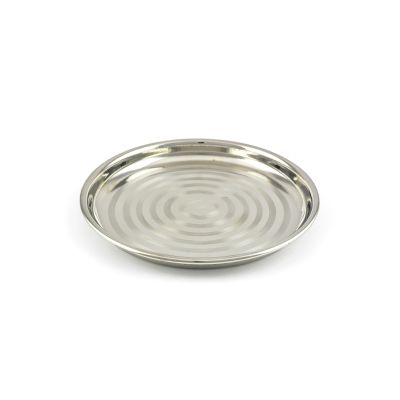 Stainless Steel Baggi China Plate No. 8