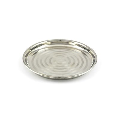 Stainless Steel Baggi China Plate No. 9