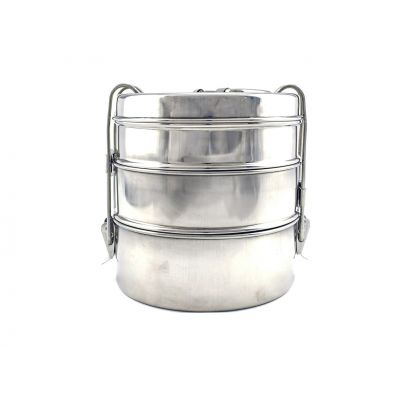 Indian Classic Traditional SS Wire Tiffin 9 x 3