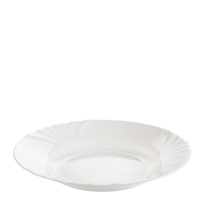 Luminarc Cadix White Soup / Salad Plate 22,5 cm – 8 3/4"